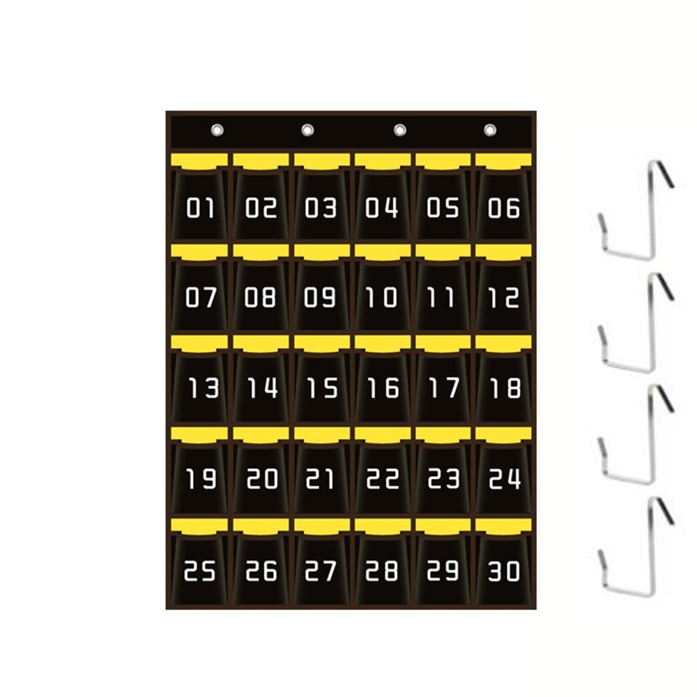 Better Load-Bearing Numbered Pockets Non-Woven Fabric Cell Phone Hanging Organizer  Mobile Phone
