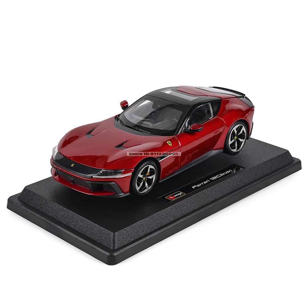 Burago 1:24 Ferrari 12 Cilindri LAFERRARI 250 SF90 Roma F12 PUROSANCUE SP1 ENZO Legierung Automodell Diecast Spielzeugsammlung Geschenk