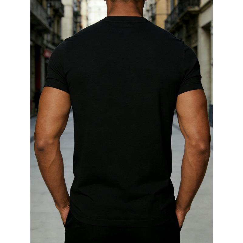 European Size Religious Statement Men'S T-Shirt Goat God Over All Things Design for Everyday Wear And Faith-Based Occasions Perfect Gift