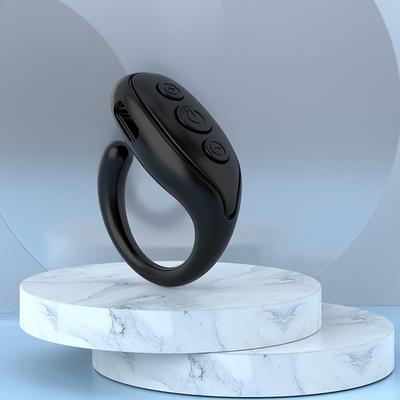 Contrôleur d'anneau intelligent compatible Bluetooth V5.3 Contrôleur vidéo selfie sans fil Tourne-page automatique portable pour téléphone portable