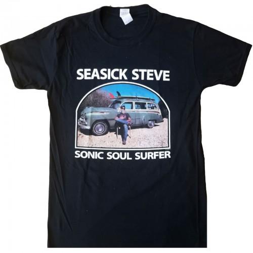 Seasick Steve Unisex Adult Sonic Soul Surfer Back Print T-Shirt