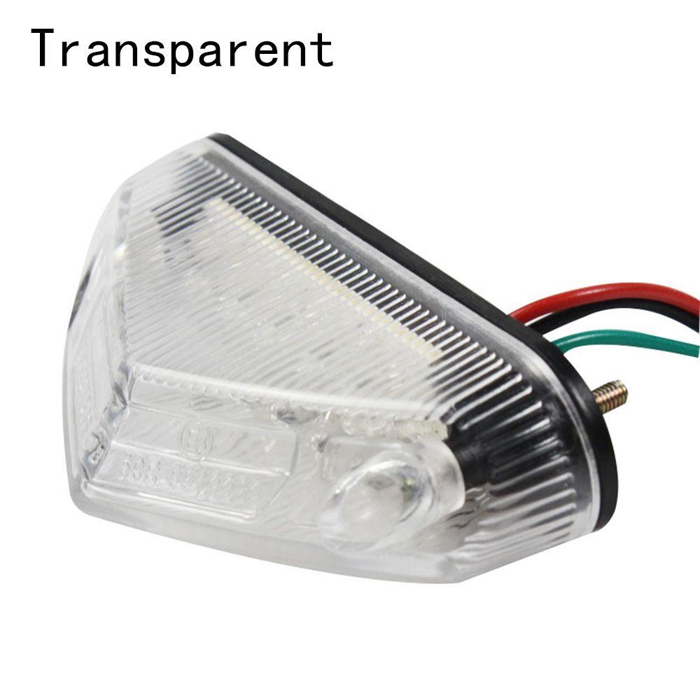 New Lighting 12V DC Rear Brake Lights LED Brake Stop Motorcycle Tail Light Signal Indicators