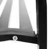 Steel Bench With Plastic Backrest, Garden, Park, Classic Bench