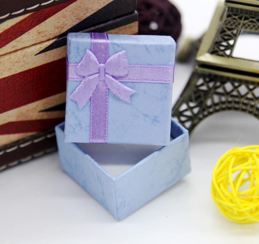 Hardened square pearlescent ring box jewelry box jewelry box latte art gift jewelry necklace box