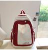 Schoolbag Korean college style backpack for female junior high school students niche cute foreign style fashion casual schoolbag girls simple backpack