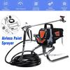 3000PSI Airless Spritzmaschine Airbrush Professionelle Airless Spritzpistole Farbspritzgerät Werkzeugmaschine Wandfarbspritzgerät Kits