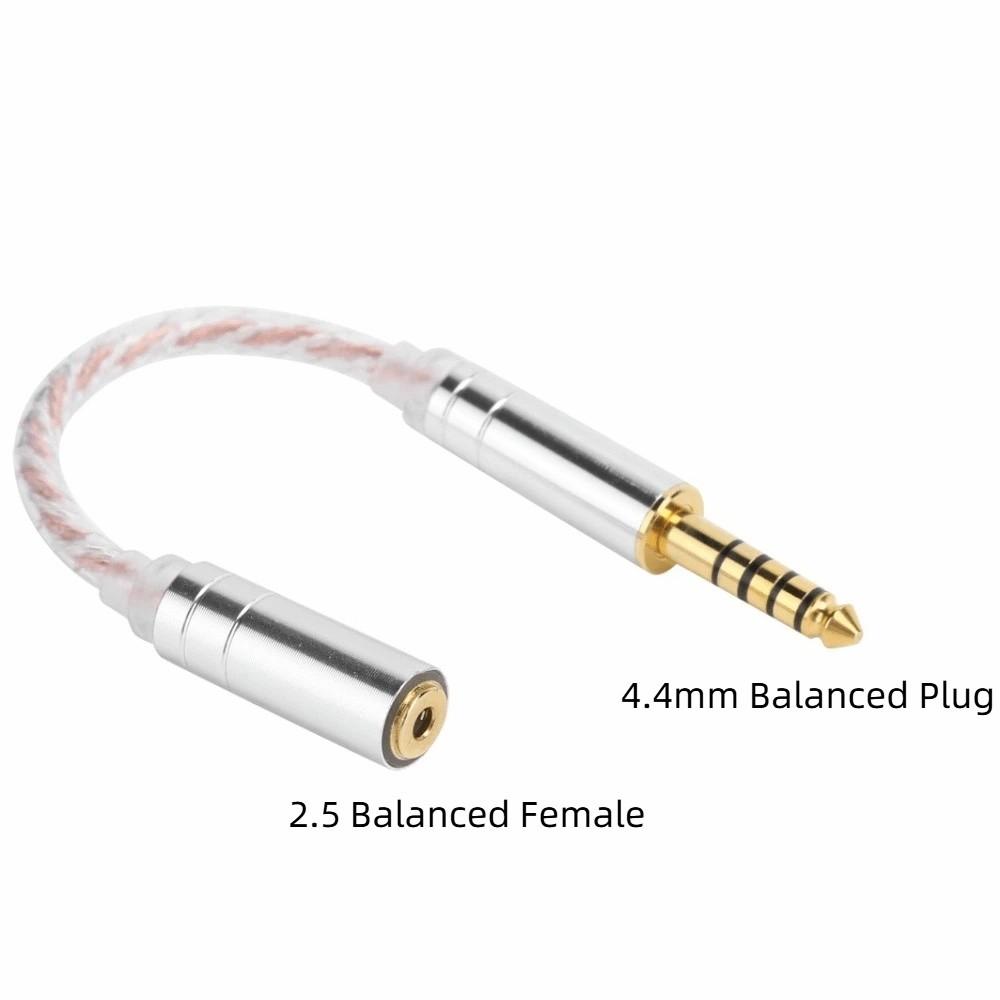 

Male to Female 4.4mm Balanced Male to 3.5/2.5 Female for ZX300A HiFiman Sound Enhancement 2.5 Balanced Female