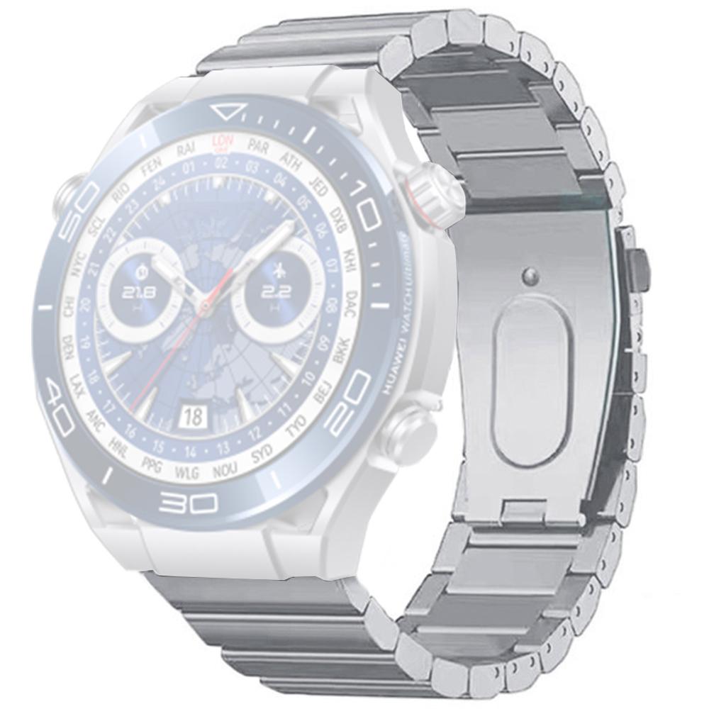 

For Huawei Watch GT4/Xiaomi Mi Watch/Samsung Titanium Alloy Watch Strap 22mm Silver