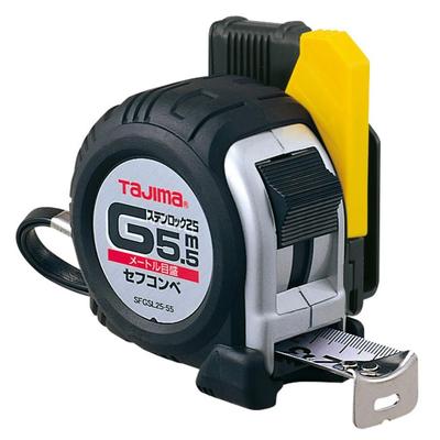 Tajima SFGSL2555BL Convex Stainless Steel X 25mm Tape, 5.5m