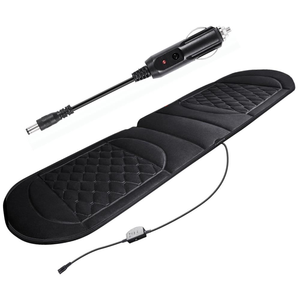 Husă Scaun Auto Perna Scaun Încălzit Spate 12V Perna Lungă Spate Iarnă Caldă Încălzire Rapidă Protecție Scaun Pad Mat Universal