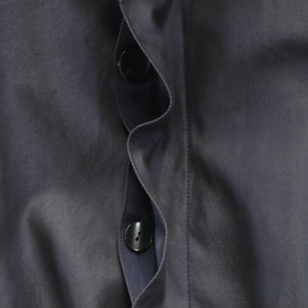 PAUL SMITH KOLLEKTION made in Japan Edelstahl-Kragenmantel L dunkelblau Herren Gebraucht