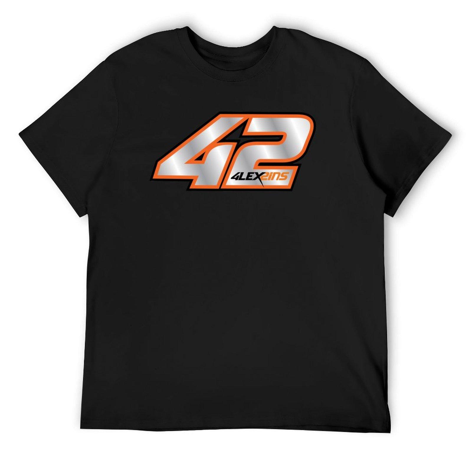 

Alex Rins 42 T-Shirt summer clothes aesthetic clothes t shirts for men cotton 4XL
