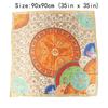 2025 Hip Hop Hijab Scarf Women Print Neckerchief Foulard Square Satin Silk Scarves Shawls And Wraps Lady Pashmina Bandana 2025