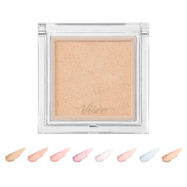 Kose - Visee The Contour Color Highlight Powder Aurora Peach