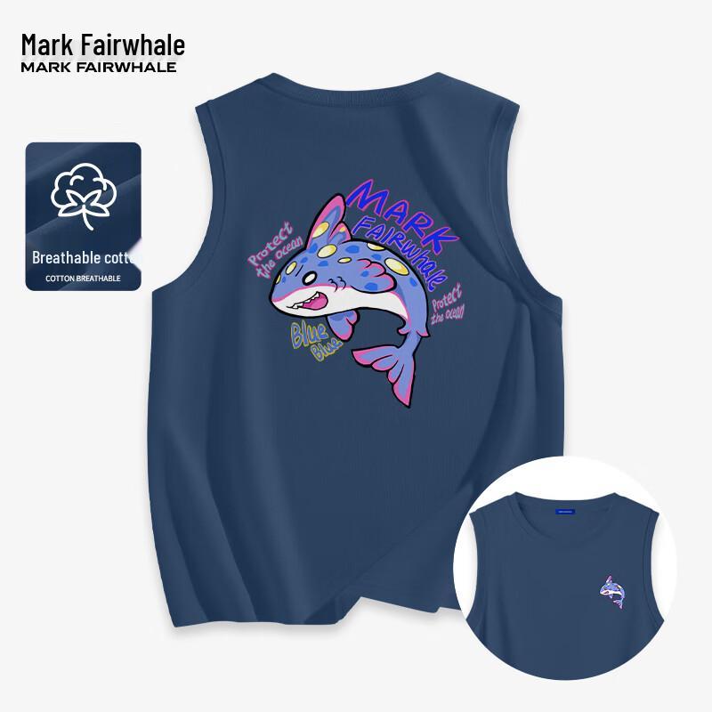 Mark Fairwhale Men's Heavyweight Cotton Sleeveless Vest