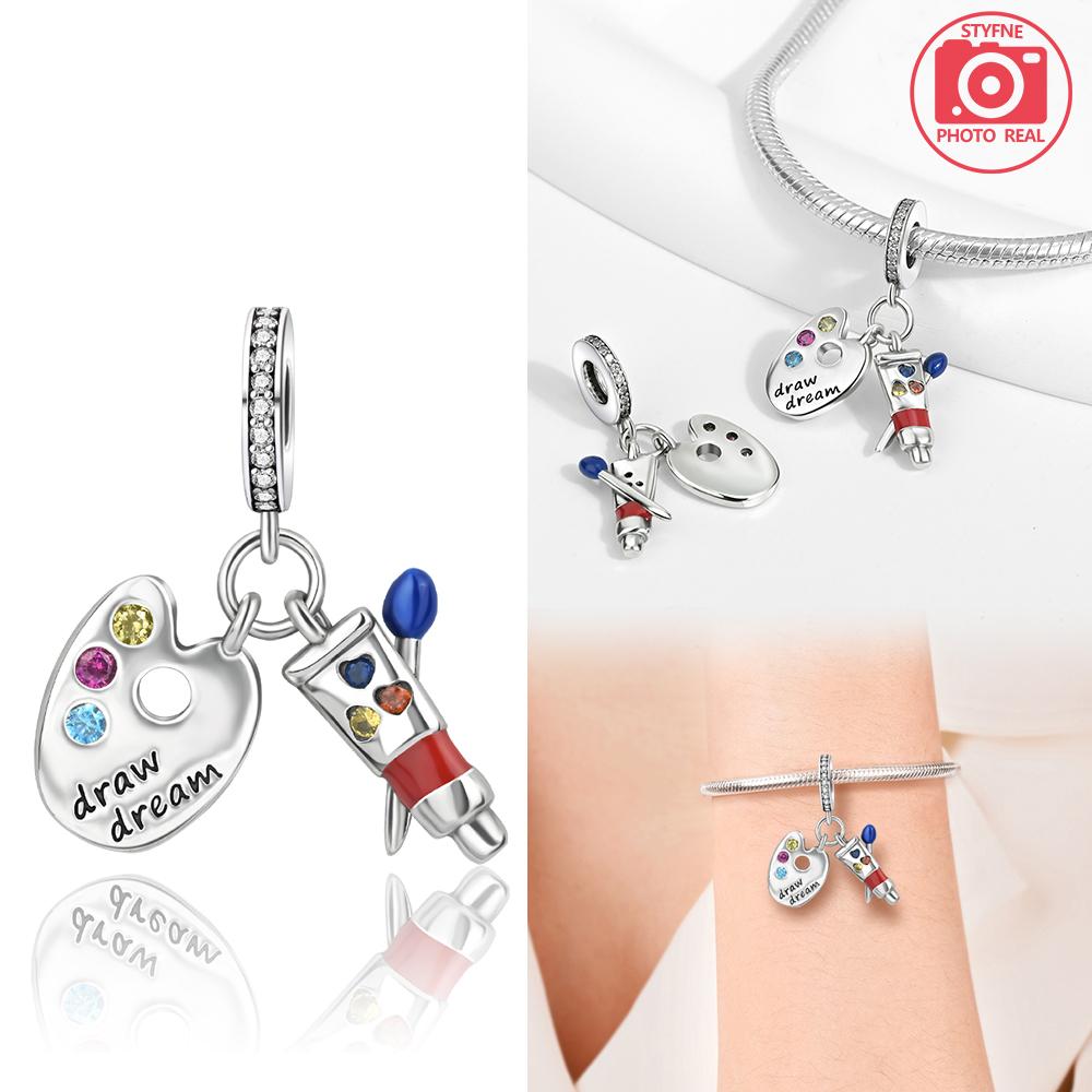 Charms Plata Match 3 Piece Pendant Set Copper Colors For Charms Copper Colors Original Bracelet For Jewelry Making