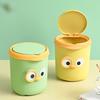 Huanqun 2.2L Cartoon Press-Type Desktop Trash Can