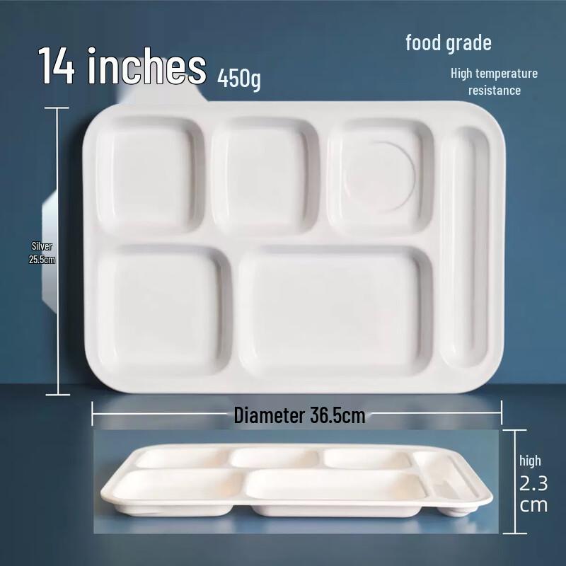 Melamine Divided Meal Plate