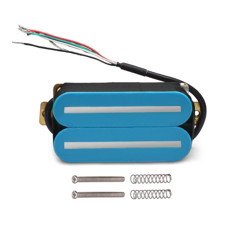 1 Set Guitar Diy Accessories Super Power Electric Guitar Hot Dual Rails Pickup Humbucker Pickup