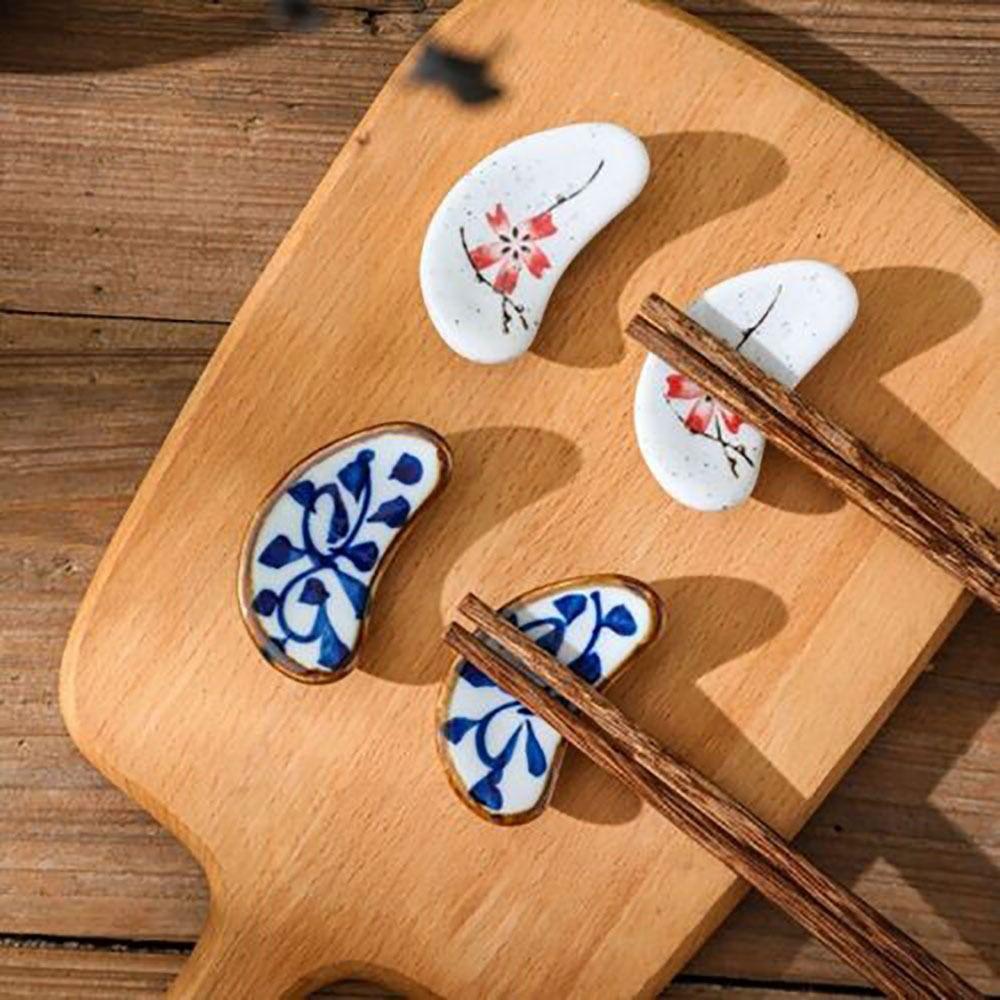 

Ceramics Chopstick Rest Tableware Holder Chopsticks Rack High-quality Chopstick Holder B