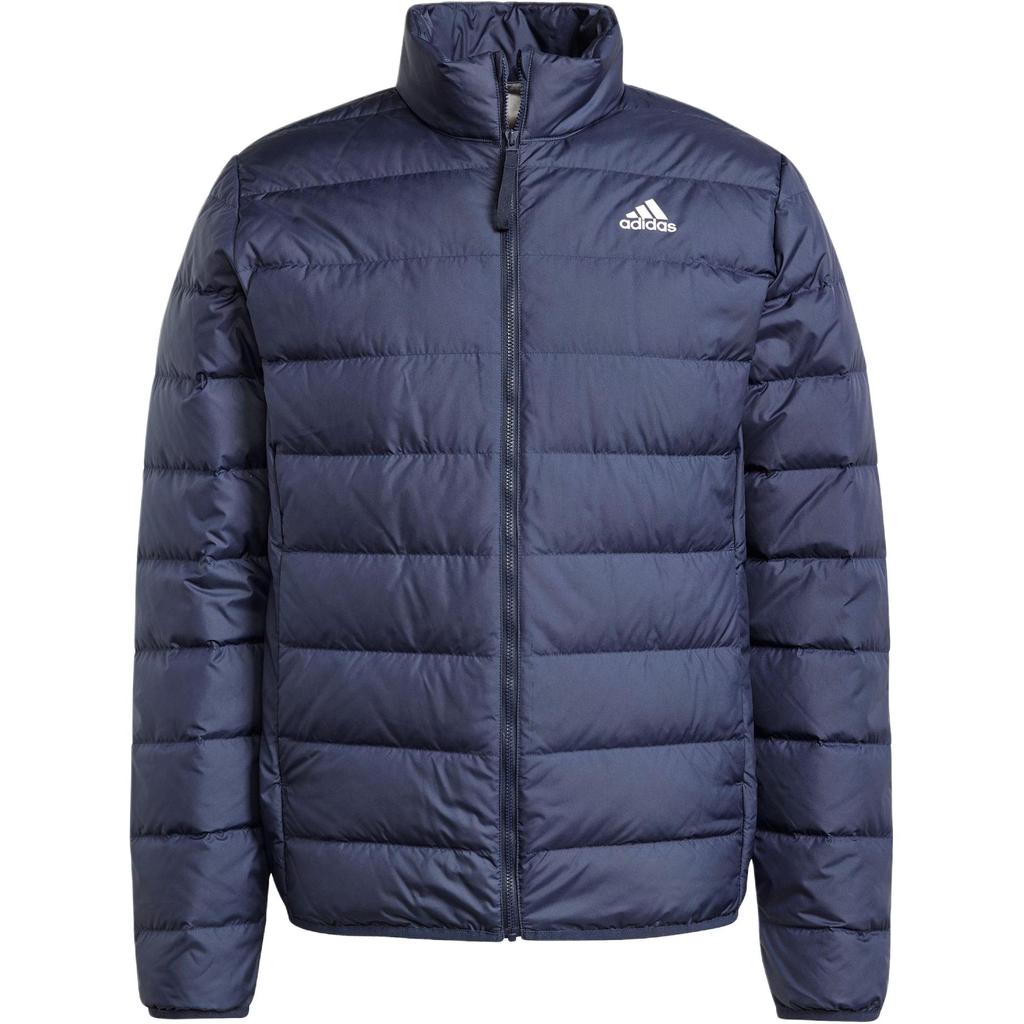 Adidas Essentials Lite Down Stand Collar Sports Casual Warm Down Jacket Men Jacket Legend-Ink-Blue JN4341