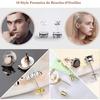 10 Styles 530 Pieces Earring Clasps,earring Push Clasps Butterfly Shape Metal