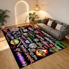Heavy Metal Living Room Nonslip Area Rug Soft Carpet For Bedroom Game Playroom Sofa Office Home Decor Doormat Christmas Gift C926238