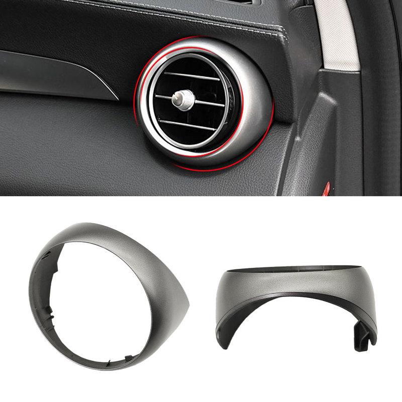 For Mercedes W205 W253 Car Front Air Conditioner Vent Grille Outlet Trim Cover For Benz C GLC Class C180 C200 GLCC260 GLC300