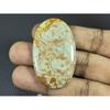 28X48X05MM Natural Bird Eye Jasper Oval Shape Cabochon Loose Gemstone 72Cts. G-281