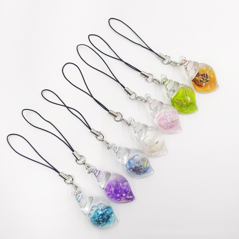 Conch Mobile Phone Chain Pendant Mobile Phone Strap Phone Hanging Rope Telephone Jewelry