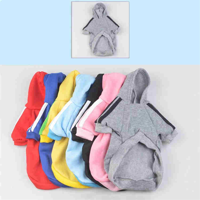 Autumn Winter Pet Warm Cotton Jacket Coat Hoodie Puppy Clothes Pet Costume