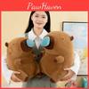 Animal Capybara Plush With Premium Short Plush And Pp Cotton For Kids Decor Room