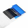 Burr Cutter Trimming Blades Scraper Deburring Tool NB1100 Burr Handle With 10 BS1010 Blades Remover Hand Tool For Wood Plastic