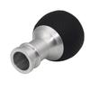 Sakan Auto Schaltknauf Runde Schaltabdeckung 5-Gang 8,6 * 5,2 cm Schwarz