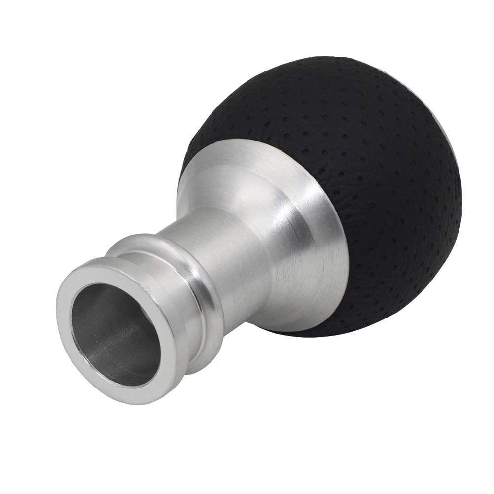 Sakan Auto Schaltknauf Runde Schaltabdeckung 5-Gang 8,6 * 5,2 cm Schwarz