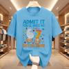 Admit It You'll Miss Me 6 7 Times This Summer T Shirt 67 Meme Last Day of School Tshirt Teacher Life Tees Short Sleeve Tops