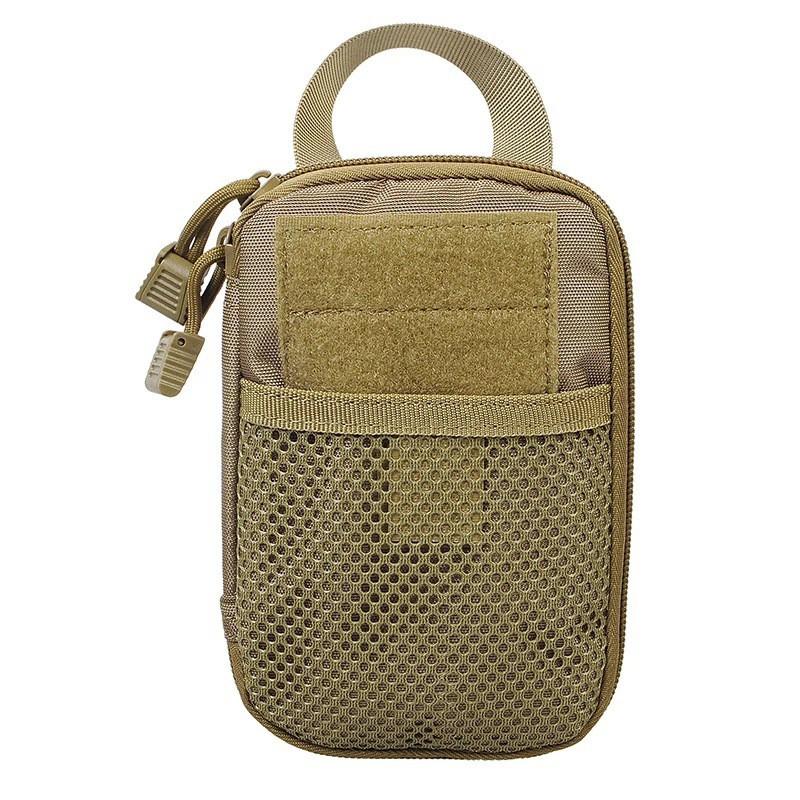 Military Fan Mobile Phone Bag EMT Tool Molle System Small Hanging Waist Medical Outdoor