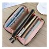 Women’s Long Double Zipper Wallet Large Capacity Clutch Purse Wristlet Phone Wallet Multi Card Holder Coin Purse PU Leather Organizer Wallet for Women