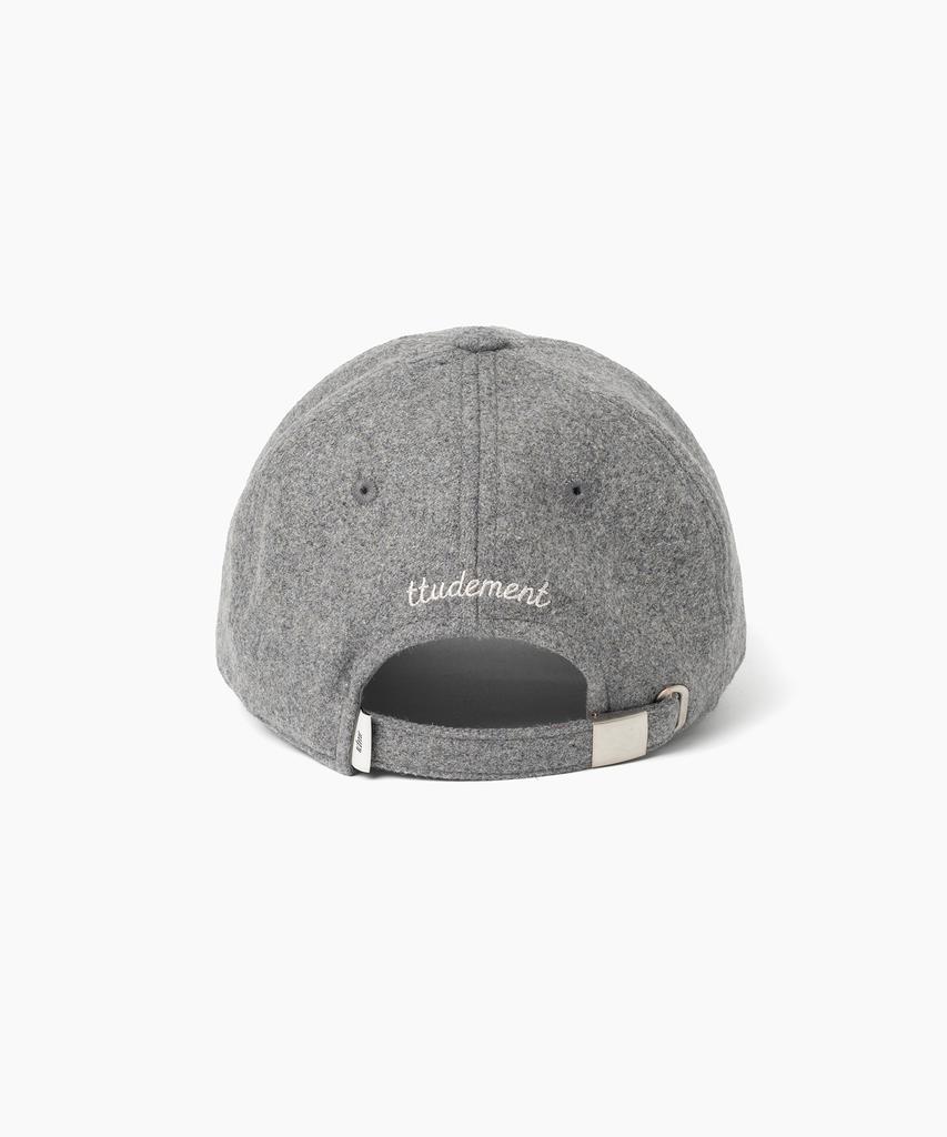 TTUDEMENT Tdmt Logo Ballcap Gray