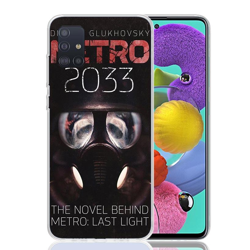

Чохол для телефону Metro 2033 для Samsung Galaxy A52 A51 A50S A12 A22 A32 A72 A10S A30S A31 A71 Note 20 Ultra 10 Plus S10 Galaxy A52 A51 Samsung Note 20Ultra