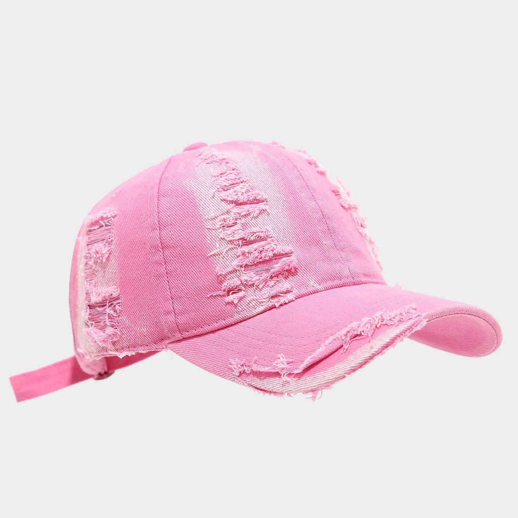 Spring Summer Baseball Cap Washed Distressed Hats Men Women Outdoor Sports Travel Street Style Caps Casual Kpop New