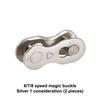 A Pair Mountain Road Bike Chain Magic Buckle 8S/9/10/11/12 Speed Chain Quick Release Buckle