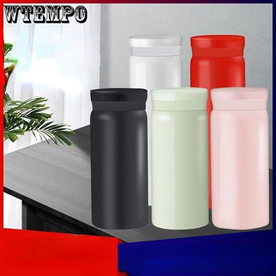 Tragbarer Wasserbecher Thermobecher 300ml Vakuumflaschen Tragbarer Edelstahl-Thermobecher Wasserflasche Reise-Teebecher Büro-Thermobecher