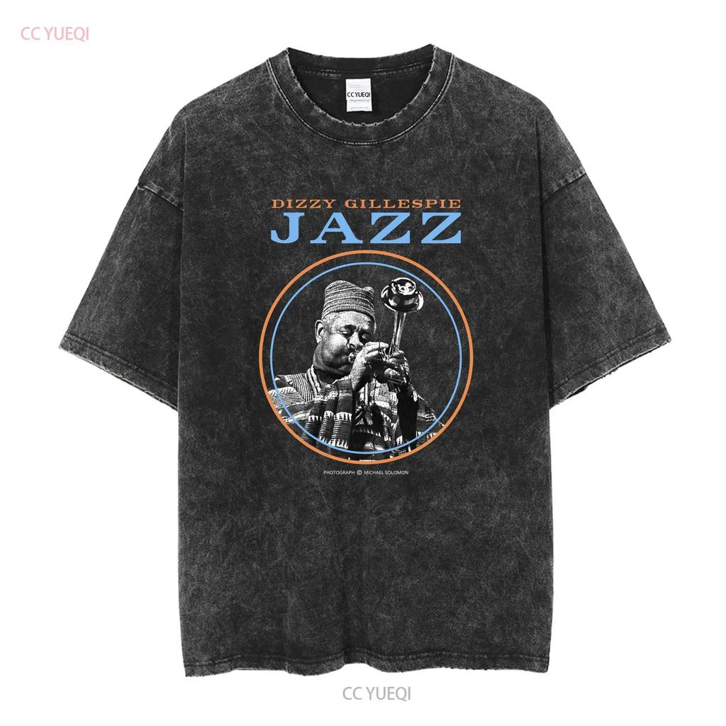 Vintage Dizzy Gillespie Jazz Colorful Art Band T Shirt Black Size Large 90s vintage Washed Breathable Comfortable