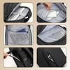 Business Automotive Insulated Fits A4 Suitable for Business and Travel Men's Backpack, Leather, Waterproof, Stain-Resistant, Flame-Retardant, Pocket,