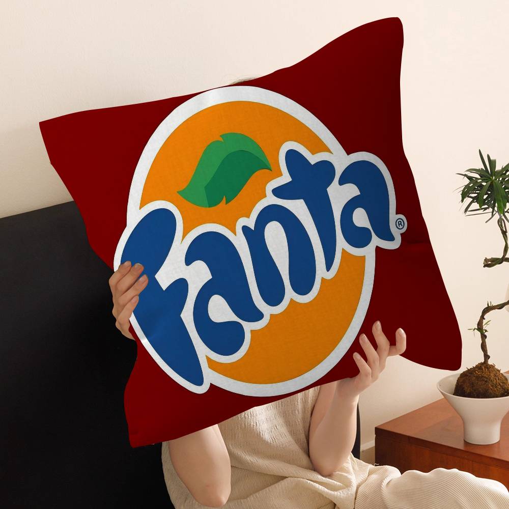 marque classique F-Fanta logo Oreiller Cadeau Décoration Bureau à Domicile Chambre Canapé Voiture Housse de Coussin étui 45x45 50x50cm