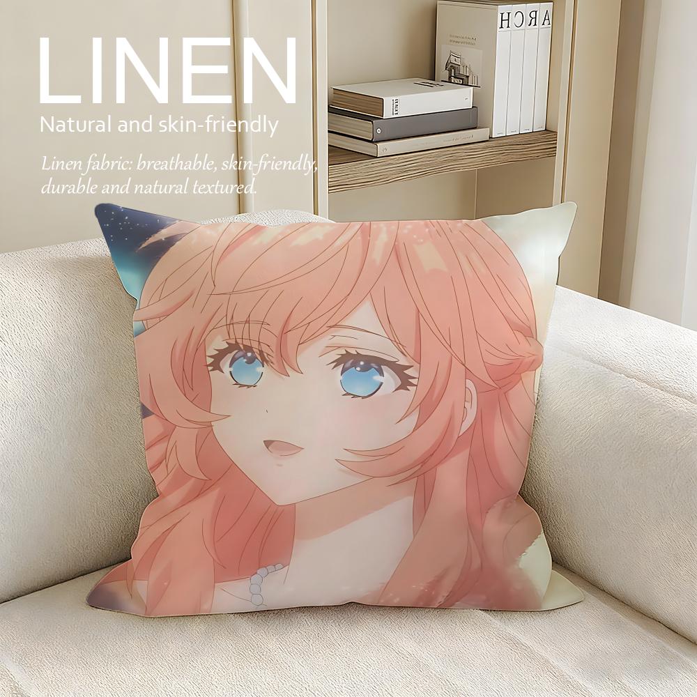 The Princes Favorite is the Villainess Cushion Cover Pillowcase Set Pcs x x Breathable Washable Sofa Cushion Cover