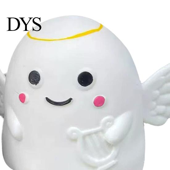 Slow Rebound Squeeze Toys Halloween Ghost Toy, Angel Demon Stress Relief Office Desk Toy Ball Fidget Party Favors Anxiety