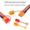 XT60 Connector Protective Sheaths XT60 Connector Covers for Male and Female Plugs, Preventing Contamination Accessories