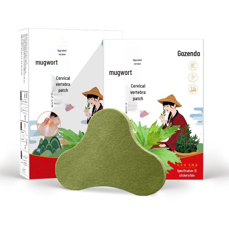 Mugwort Self-Heating Neck and Shoulder Patch, Herbal Knee Patch, Lumbar Patch, Joint Relief Patch